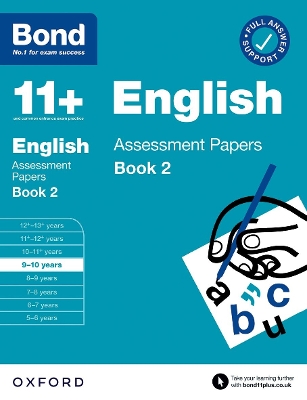 Bond 11+ English Assessment Papers 9-10 Years Book 2: For 11+ GL assessment and Entrance Exams book