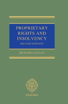 Proprietary Rights and Insolvency book