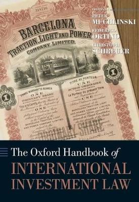 Oxford Handbook of International Investment Law book