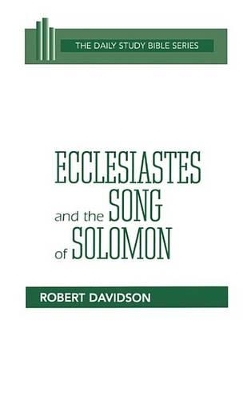 Ecclesiastes and the Song of Solomon book
