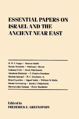 Essential Papers on Israel and the Ancient Near East book