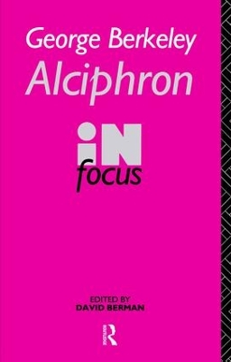 George Berkeley Alciphron in Focus book