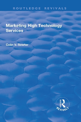 Marketing High Technology Services book