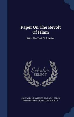 Paper on the Revolt of Islam book
