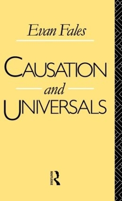 Causation and Universals book