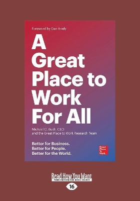 Great Place to Work For All book