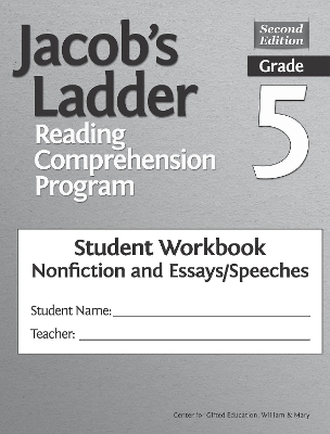 Jacob's Ladder Reading Comprehension Program: Grade 5, Student Workbooks, Nonfiction and Essays/Speeches (Set of 5) book