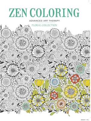 Zen Coloring - Floral Collection book