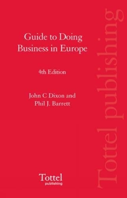 Guide to Doing Business in Europe book