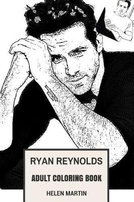 Ryan Reynolds Adult Coloring Book book