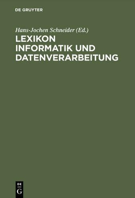 Lexikon Informatik und Datenverarbeitung book