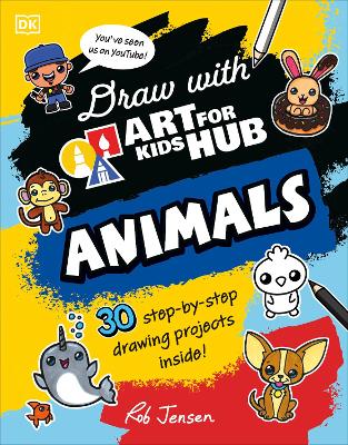 Draw with Art for Kids Hub Animals book
