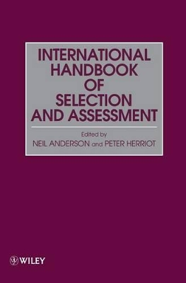 Assessment and Selection in Organizations book