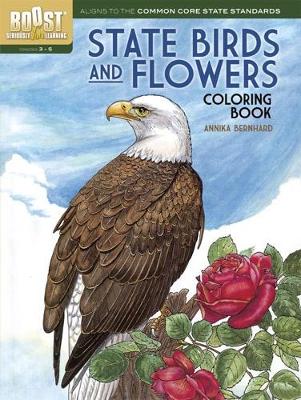 BOOST State Birds and Flowers Coloring Book by Annika Bernhard