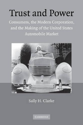 Trust and Power by Sally H. Clarke
