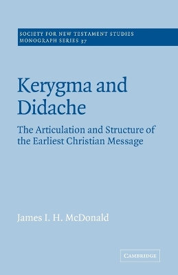 Kerygma and Didache book