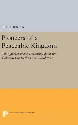 Pioneers of a Peaceable Kingdom book