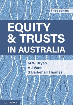 Equity and Trusts in Australia book