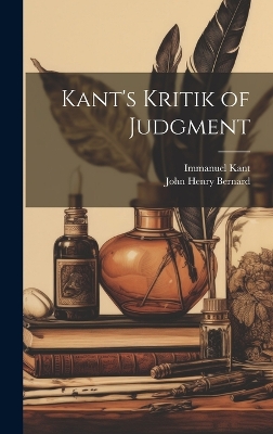Kant's Kritik of Judgment book