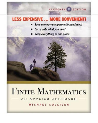 Finite Mathematics an Applied Approach 11E Binder Ready Version with Wp Sa 5.0 by Michael Sullivan