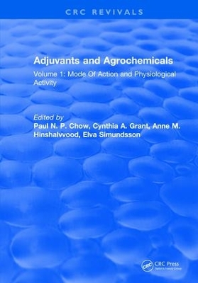 Adjuvants and Agrochemicals book