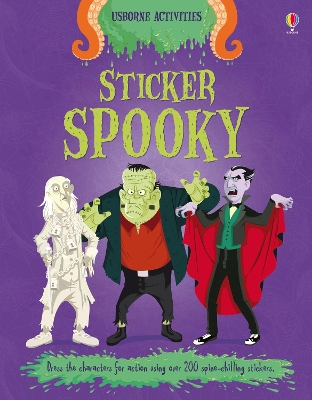 Sticker Spooky book