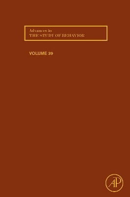 Advances in the Study of Behavior by H. Jane Brockmann