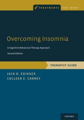 Overcoming Insomnia book