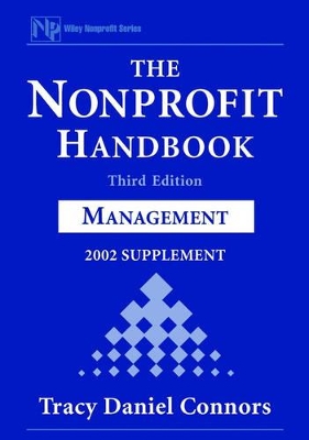 The Nonprofit Handbook by Tracy D. Connors
