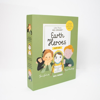 Little People, BIG DREAMS: Earth Heroes: 3 books from the best-selling series! Jane Goodall - Greta Thunberg - David Attenborough by Maria Isabel Sanchez Vegara