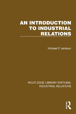 An Introduction to Industrial Relations book