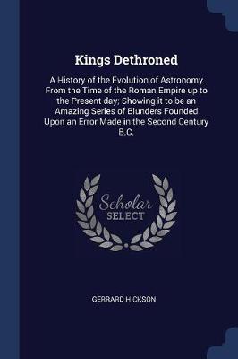 Kings Dethroned book