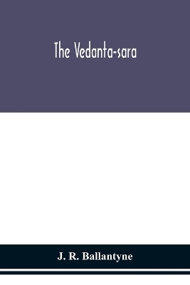 The Vedanta-sara book