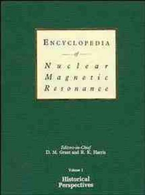 Encyclopedia of Nuclear Magnetic Resonance, Volume 1 book