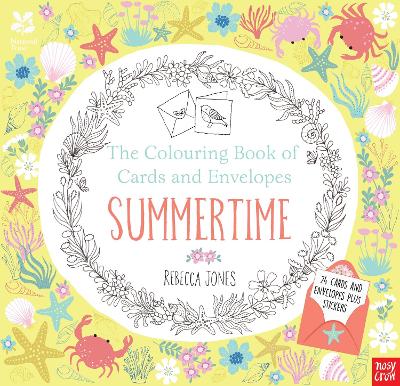National Trust: The Colouring Book of Cards and Envelopes - Summertime book
