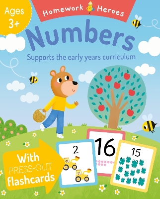 Homework Heroes: Numbers: With Press-Out Flashcards book