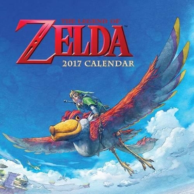 Legend of Zelda 2017 Wall Calendar, The book