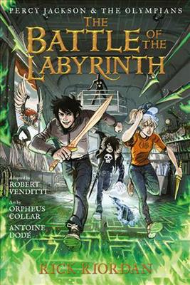 Percy Jackson and the Olympians: Battle of the Labyrinth: The Graphic Novel, The-Percy Jackson and the Olympians by Rick Riordan