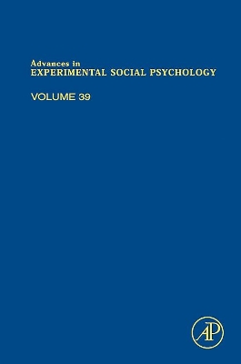 Advances in Experimental Social Psychology book