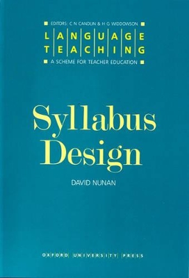 Syllabus Design book