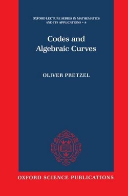 Codes and Algebraic Curves book