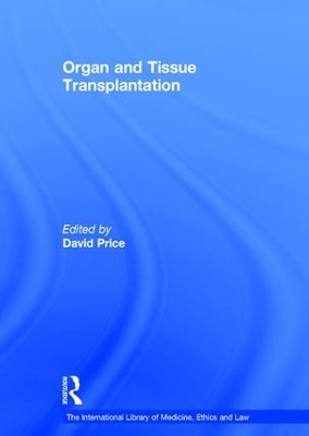 Organ and Tissue Transplantation book