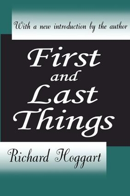 First and Last Things book