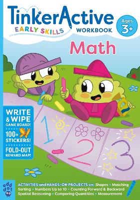 TinkerActive Early Skills Math Workbook Ages 3+ book