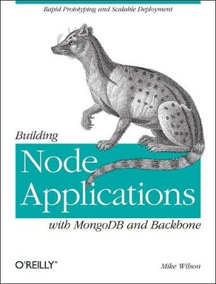 Building Node Applications with MongoDB and Backbone book