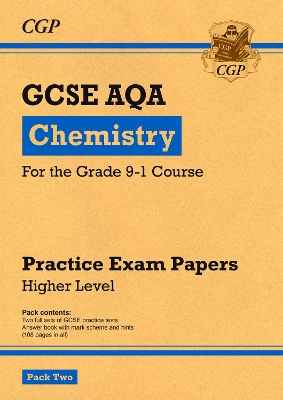 New Grade 9-1 GCSE Chemistry AQA Practice Papers: Higher Pack 2 book