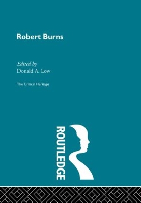 Robert Burns by Donald A. Low