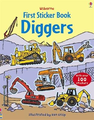 Diggers Sticker Book book