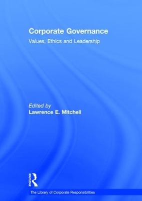 Corporate Governance by Lawrence E. Mitchell