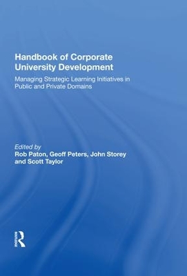 Handbook of Corporate University Development by Geoff Peters